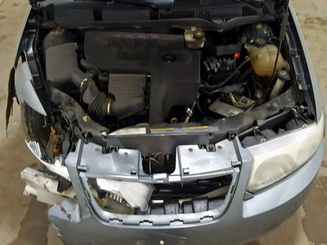 1G8AJ55F26Z124359 - 2006 SATURN ION LEVEL GRAY photo 7
