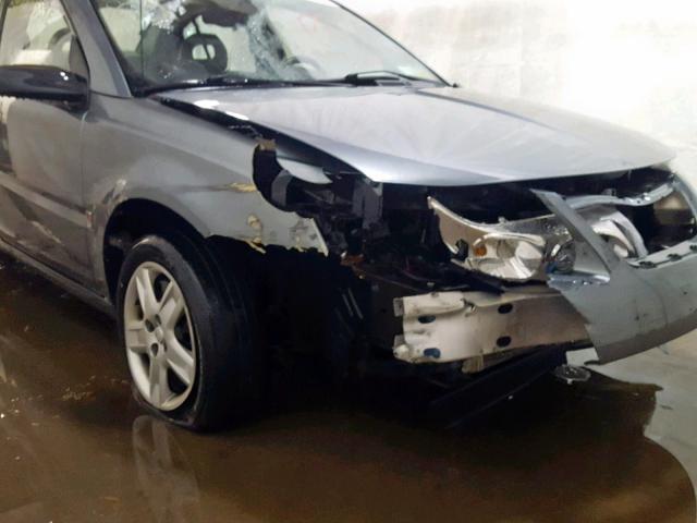 1G8AJ55F26Z124359 - 2006 SATURN ION LEVEL GRAY photo 9