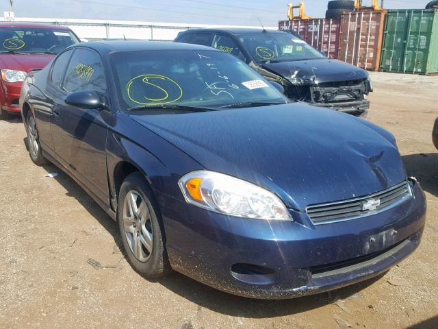 2G1WJ15K279237802 - 2007 CHEVROLET MONTE CARL BLUE photo 1