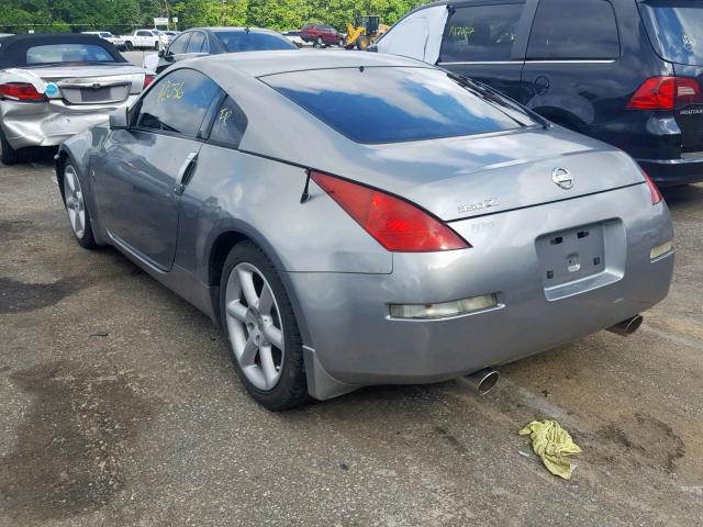 JN1AZ34D85M609364 - 2005 NISSAN 350Z COUPE GRAY photo 3