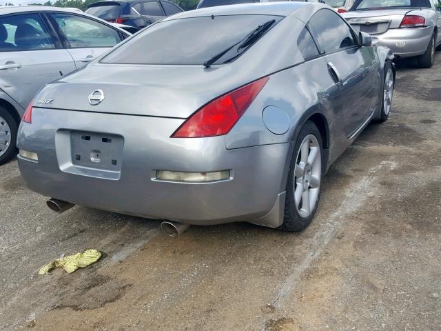 JN1AZ34D85M609364 - 2005 NISSAN 350Z COUPE GRAY photo 4