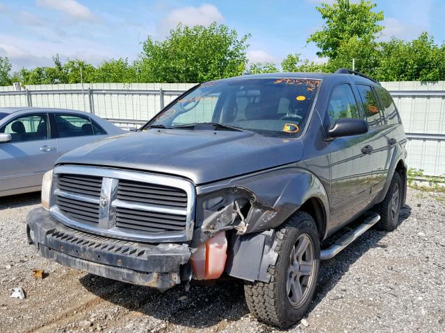 1D4HB48NX5F511579 - 2005 DODGE DURANGO SL CHARCOAL photo 2