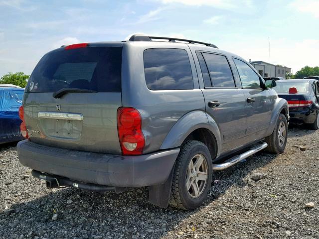 1D4HB48NX5F511579 - 2005 DODGE DURANGO SL CHARCOAL photo 4