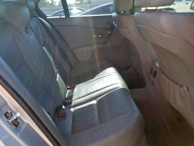 WBANA53584B175871 - 2004 BMW 525 I SILVER photo 6