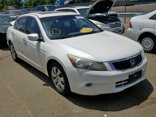 1HGCP36858A041755 - 2008 HONDA ACCORD EXL WHITE photo 1