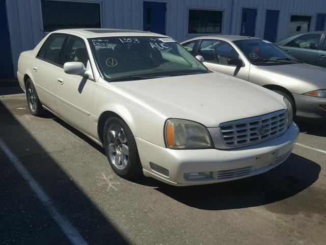 1G6KF57923U154184 - 2003 CADILLAC DEVILLE DT WHITE photo 1