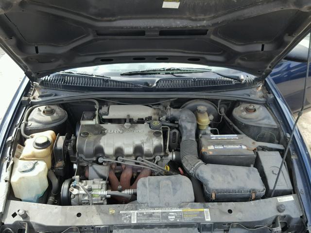 1G8ZH528XXZ219161 - 1999 SATURN SL1 BLUE photo 7