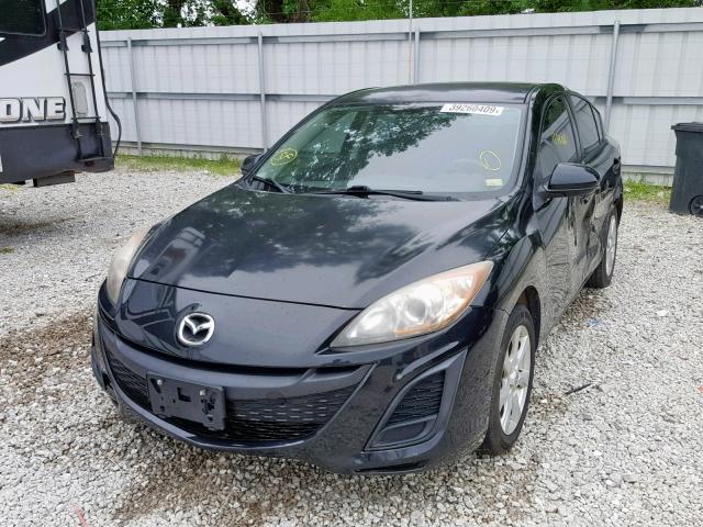 JM1BL1VF2B1444965 - 2011 MAZDA 3 I BLACK photo 2