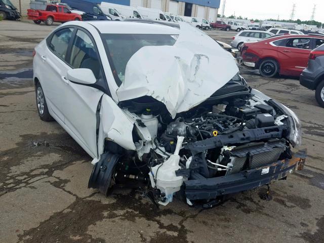 KMHCT4AE9HU363418 - 2017 HYUNDAI ACCENT SE WHITE photo 1