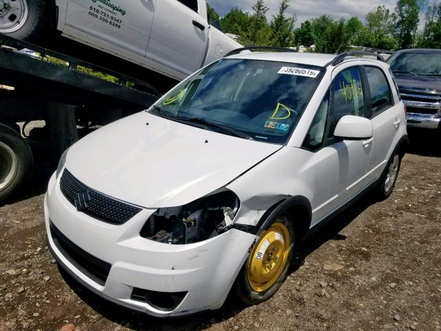 JS2YB5A32C6308569 - 2012 SUZUKI SX4 WHITE photo 2