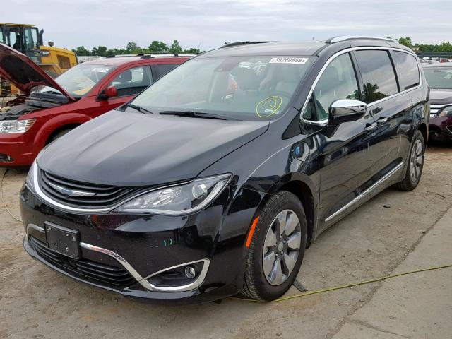 2C4RC1N71JR213184 - 2018 CHRYSLER PACIFICA H BLACK photo 2