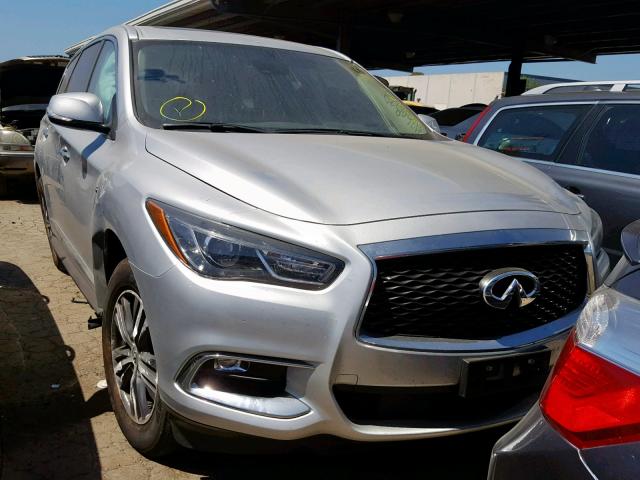 5N1DL0MM6KC557983 - 2019 INFINITI QX60 LUXE SILVER photo 1