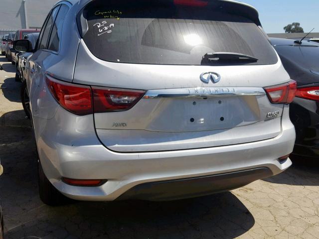 5N1DL0MM6KC557983 - 2019 INFINITI QX60 LUXE SILVER photo 3