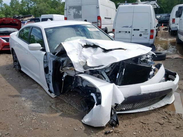 2C3CDXHG2KH512406 - 2019 DODGE CHARGER GT WHITE photo 1