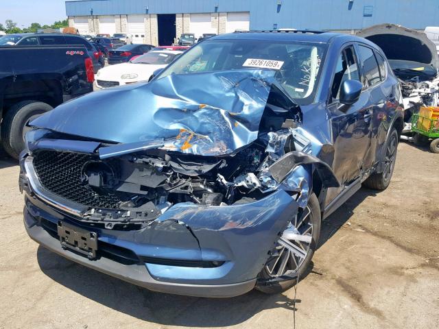 JM3KFBDM7J0370600 - 2018 MAZDA CX-5 GRAND BLUE photo 2