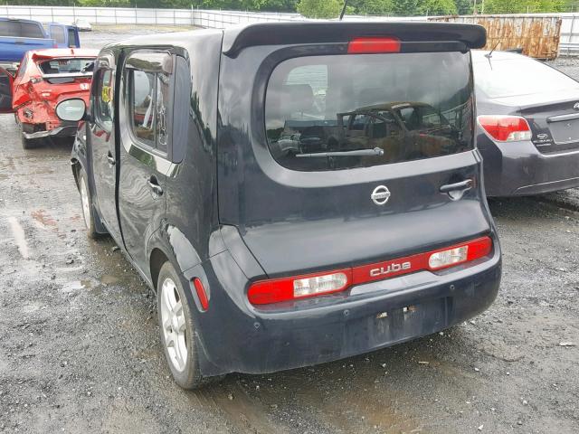 JN8AZ28RX9T124480 - 2009 NISSAN CUBE BASE BLACK photo 3