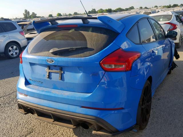 WF0DP3TH7G4115534 - 2016 FORD FOCUS RS BLUE photo 4