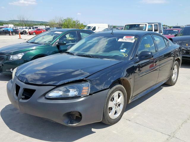 2G2WP522851316909 - 2005 PONTIAC GRAND PRIX BLACK photo 2