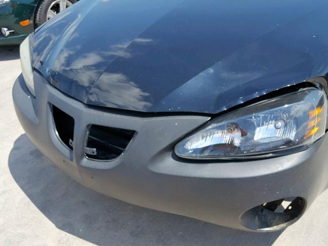 2G2WP522851316909 - 2005 PONTIAC GRAND PRIX BLACK photo 9