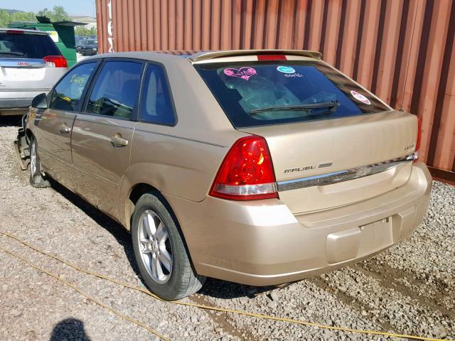 1G1ZT62885F120274 - 2005 CHEVROLET MALIBU MAX 金色 照片 3