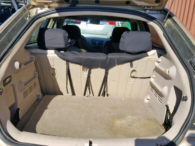 1G1ZT62885F120274 - 2005 CHEVROLET MALIBU MAX 金色 照片 9