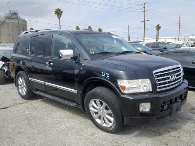 5N3AA08D38N907285 - 2008 INFINITI QX56 BLACK photo 1