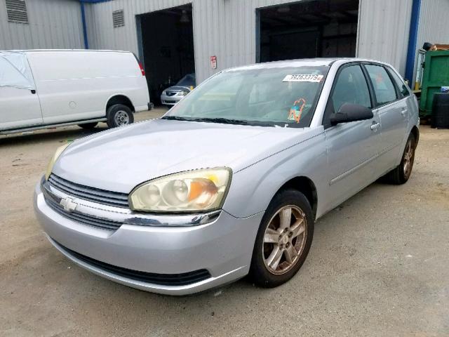 1G1ZT64805F103496 - 2005 CHEVROLET MALIBU MAX ვერცხლისფერი ფოტო 2