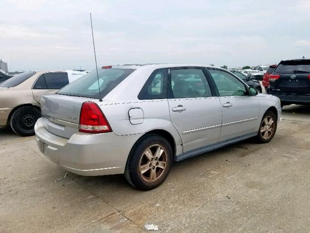 1G1ZT64805F103496 - 2005 CHEVROLET MALIBU MAX ვერცხლისფერი ფოტო 4