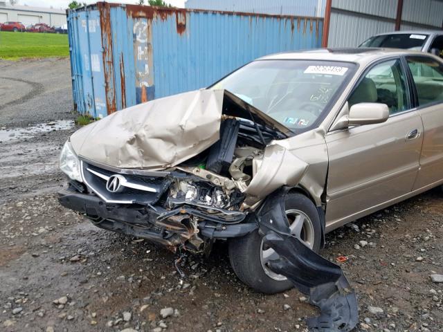 19UUA56673A069162 - 2003 ACURA 3.2TL TAN photo 9