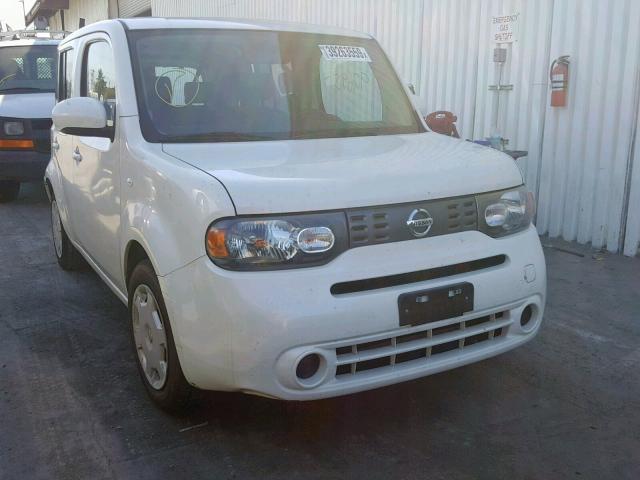 JN8AZ2KR0ET350692 - 2014 NISSAN CUBE S WHITE photo 1