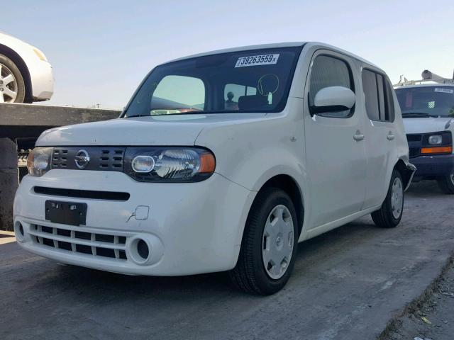 JN8AZ2KR0ET350692 - 2014 NISSAN CUBE S WHITE photo 2