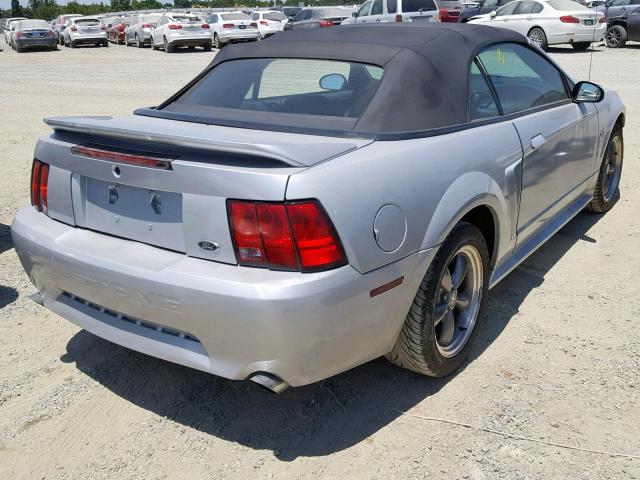 1FAFP45X9YF297030 - 2000 FORD MUSTANG GT SILVER photo 4