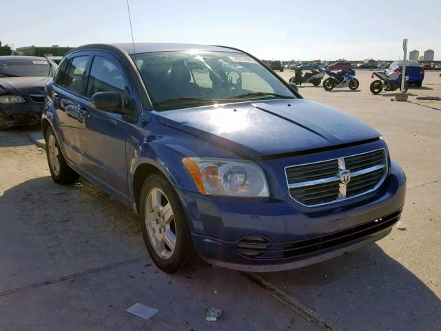 1B3HB48A39D143954 - 2009 DODGE CALIBER SX BLUE photo 1