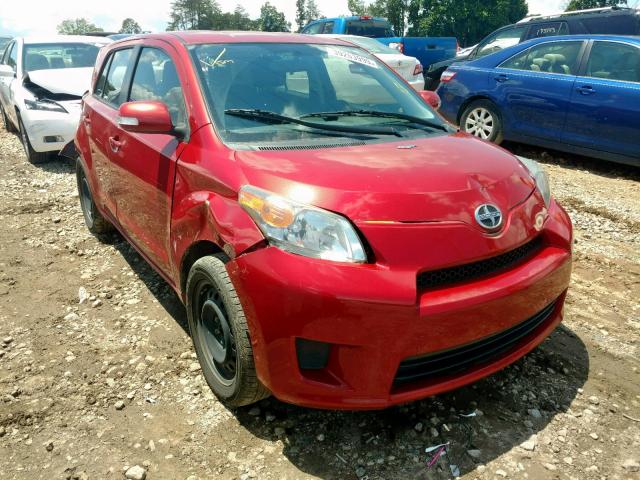 JTKKUPB41D1032437 - 2013 TOYOTA SCION XD RED photo 1