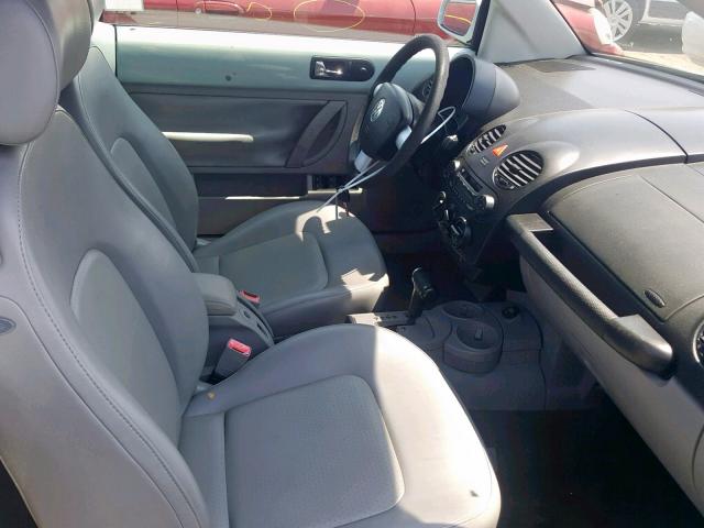 3VWCM31Y34M319769 - 2004 VOLKSWAGEN NEW BEETLE ლურჯი ფოტო 5