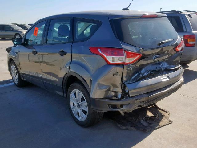 1FMCU0F78EUC85628 - 2014 FORD ESCAPE S GRAY photo 3