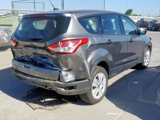 1FMCU0F78EUC85628 - 2014 FORD ESCAPE S GRAY photo 4