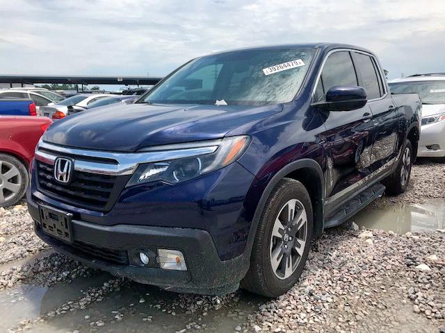 5FPYK2F60HB010682 - 2017 HONDA RIDGELINE BLUE photo 2