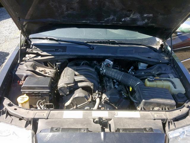 2C3KA43R88H123645 - 2008 CHRYSLER 300 LX BLACK photo 7