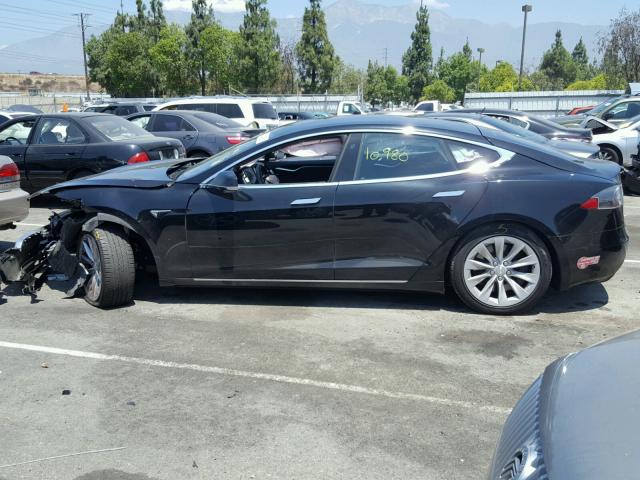 5YJSA1E19HF210493 - 2017 TESLA MODEL S BLACK photo 9