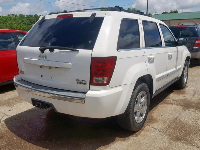 1J8HR58216C350233 - 2006 JEEP GRAND CHER WHITE photo 4