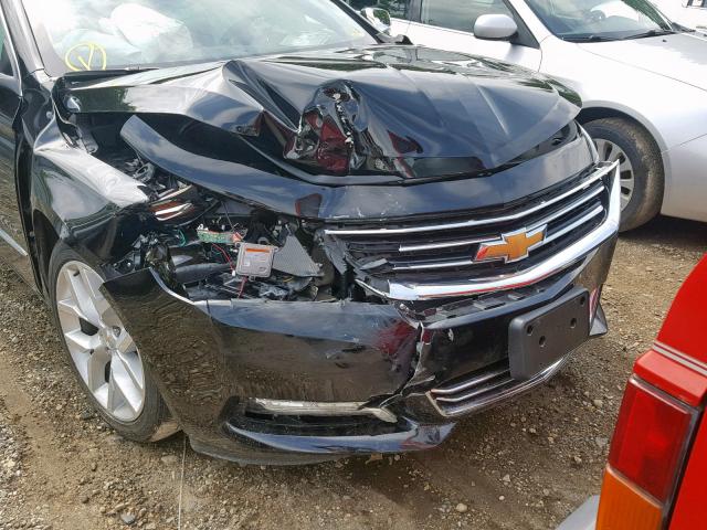 1G1105S33KU106889 - 2019 CHEVROLET IMPALA PRE BLACK photo 9