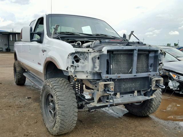 1FTWW31P66EC80881 - 2006 FORD F350 SRW S WHITE photo 1