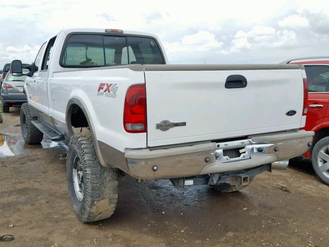 1FTWW31P66EC80881 - 2006 FORD F350 SRW S WHITE photo 3