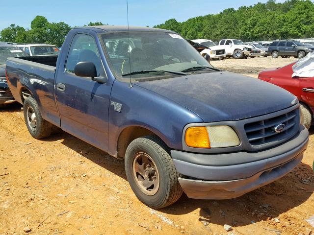 2FTRF17W74CA62922 - 2004 FORD F-150 HERI BLUE photo 1