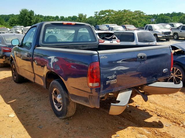 2FTRF17W74CA62922 - 2004 FORD F-150 HERI BLUE photo 3