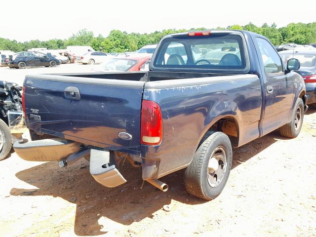 2FTRF17W74CA62922 - 2004 FORD F-150 HERI BLUE photo 4