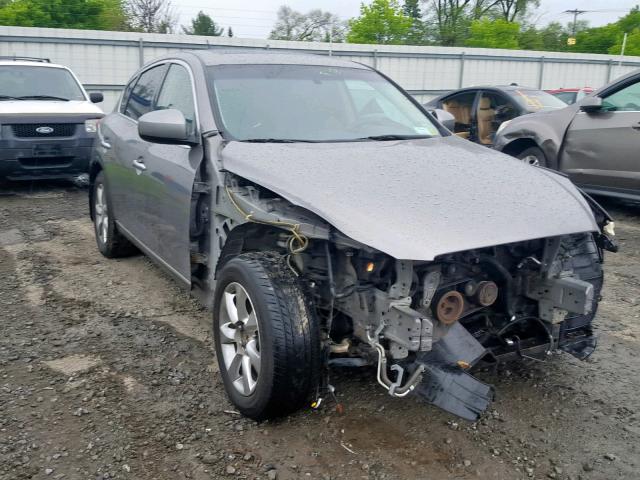 JNKAJ09F38M353957 - 2008 INFINITI EX35 BASE GRAY photo 1