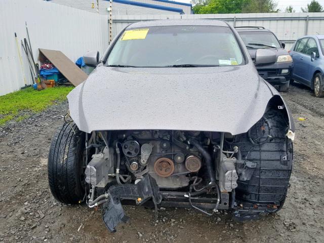 JNKAJ09F38M353957 - 2008 INFINITI EX35 BASE GRAY photo 9