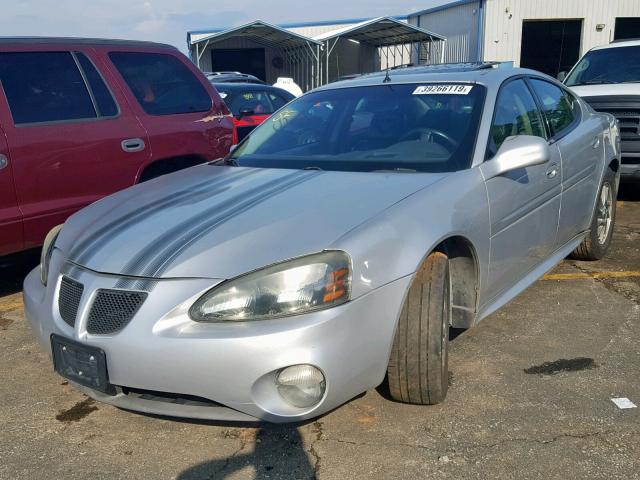 2G2WR524441160586 - 2004 PONTIAC GRAND PRIX SILVER photo 2